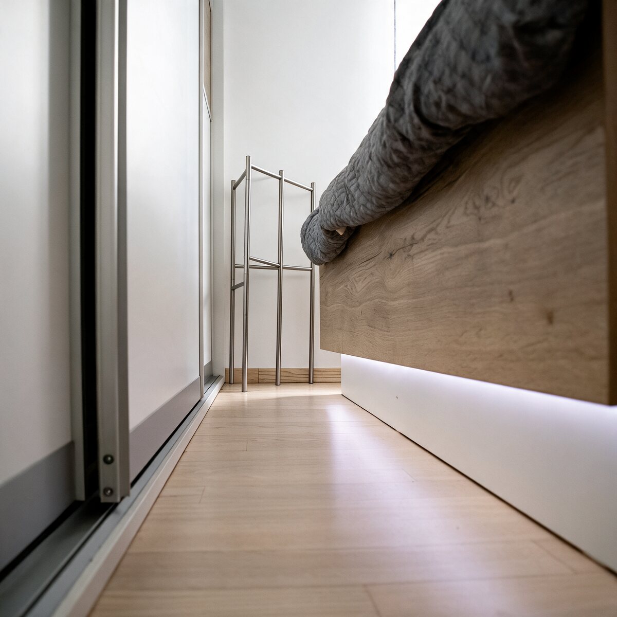 Light beneath a sliding front