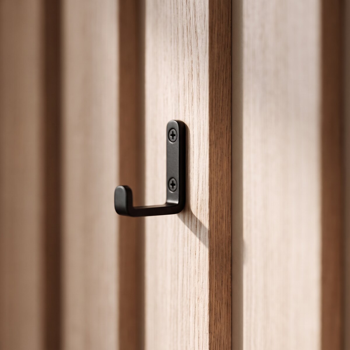 A fitting on a slat